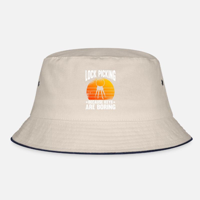 Lock Picking Because Keys Are Boring Bucket Hat