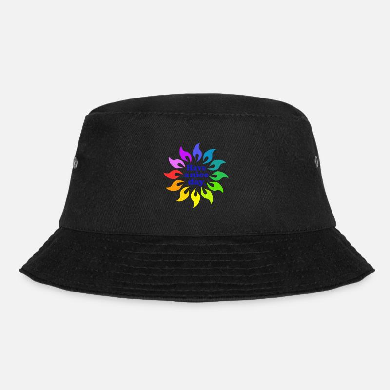Have a nice day - Bucket Hat - black