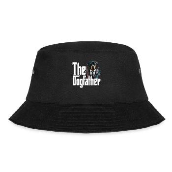 Rottweiler Dog Dad Dogfather Dogs Daddy Father Rot - Bucket Hat - Schwarz - Vorne - Lela (165cm)
