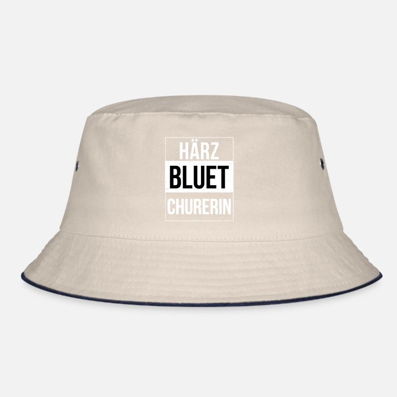 Härzbluetchurerin Churerin Chur Bucket Hat