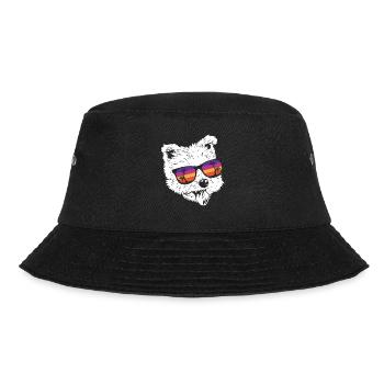 West highland terrier - Bucket Hat - black - Front - Lela (165cm)
