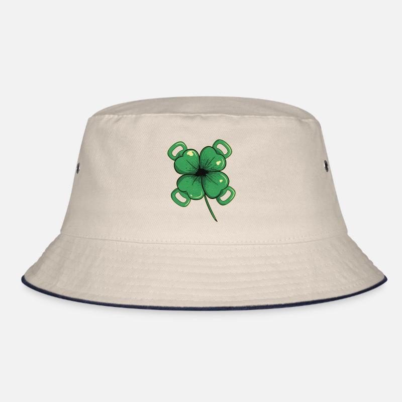 Kettlebell Klee Pflanze Bucket Hat
