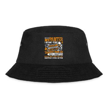 Painter My Painter - Bucket Hat - black - Front - Lela (165cm)