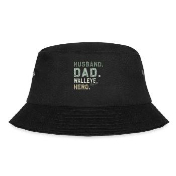 Pêche au Walley - Papa chasseur de doré jaune - Bob - noir - Devant - Lela (165cm)