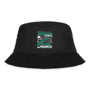 Paramedic Mother Grandma Paramedic - Bucket Hat - black - Front - Lela (165cm)