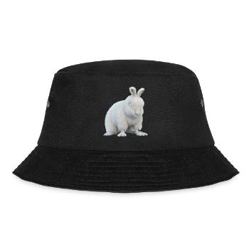 Lapin Angora moelleux - Bob - noir - Devant - Lela (165cm)