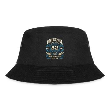 Original Lebende Legenden wurden 1971 geboren 52. - Bucket Hat - Schwarz - Vorne - Lela (165cm)