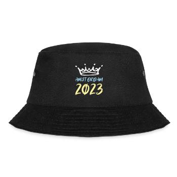 Amsterdam 2023 - Bucket Hat - black - Front - Lela (165cm)