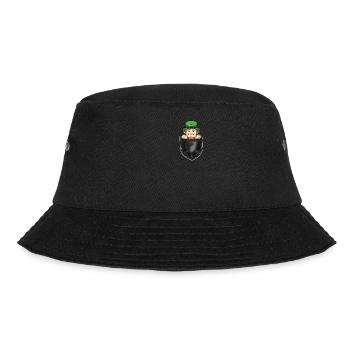 Funny Saint Paddy's Shenanigans Gift IDea - Bucket Hat - black - Front - Lela (165cm)