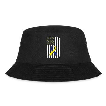 Down Syndrome Awareness Loop extra - Bucket Hat - black - Front - Lela (165cm)
