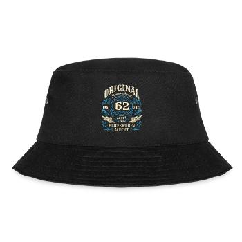 Original Lebende Legenden wurden 1961 geboren 62. - Bucket Hat - Schwarz - Vorne - Lela (165cm)