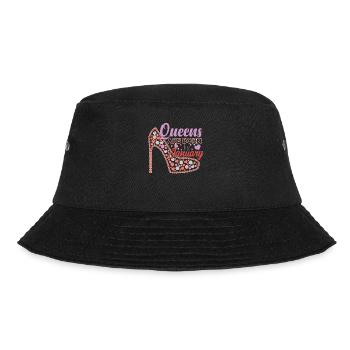 Queens are born in January - Bucket Hat - black - Front - Lela (165cm)
