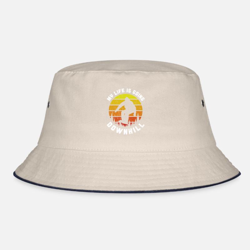 Snowboarding Art Snowboard Snowboarder Bucket Hat