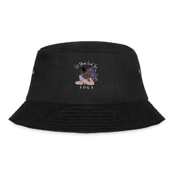 Set Your Soul Free Ashtanga Hatha Asanas - Bucket Hat - black - Front - Lela (165cm)