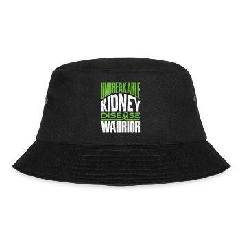 Awareness of kidney disease, kidney - Bucket Hat - black - Front - Lela (165cm)