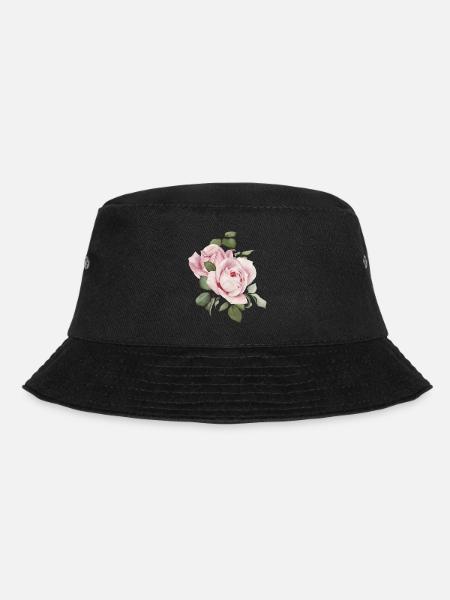 Rosen - Bucket Hat - Schwarz