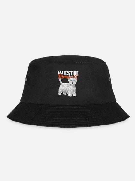 West Highland White Terrier Westie - Bob - noir