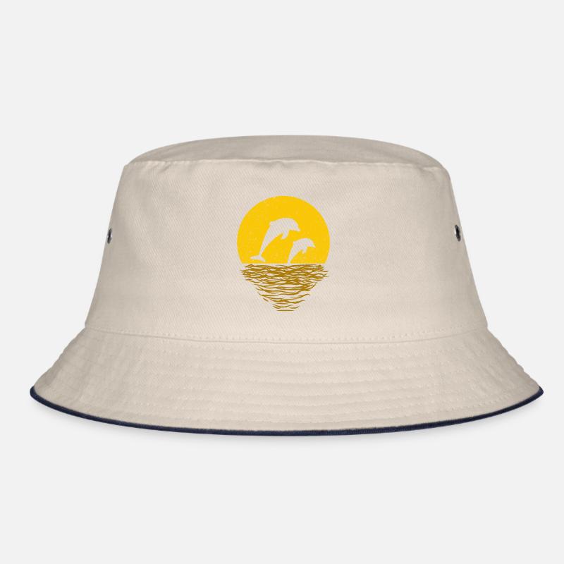DOLPHINS PLAY Bucket Hat