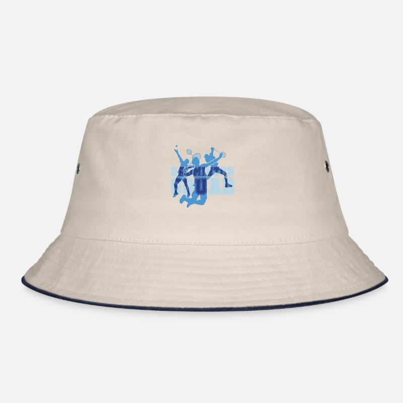 Lustiger Badmintonspieler Squad Badmintonschläger Bucket Hat