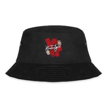 Vintage Rose Nostalgia - Bucket Hat - black - Front - Lela (165cm)
