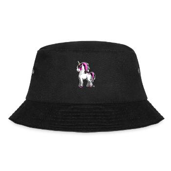 Kawaii Anime Pink Unicorn Horse - Bob - noir - Devant - Lela (165cm)