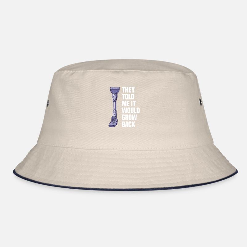Beinamputation Prothese Rollstuhl Bucket Hat