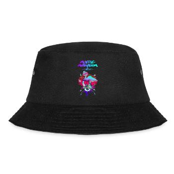 Magic Mushroom Sunset - Bucket Hat - black - Front - Lela (165cm)