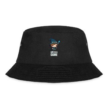 Life est un jeu RPG Chibi Wizard Gamer - Bob - noir - Devant - Lela (165cm)