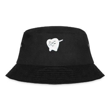 Dabbing Tooth Milk Tooth Dentist Cadeau - Bob - noir - Devant - Lela (165cm)