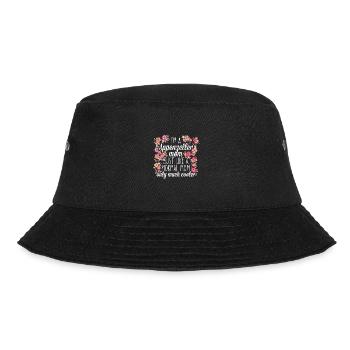 Appenzeller Mom - Bucket Hat - Schwarz - Vorne - Lela (165cm)