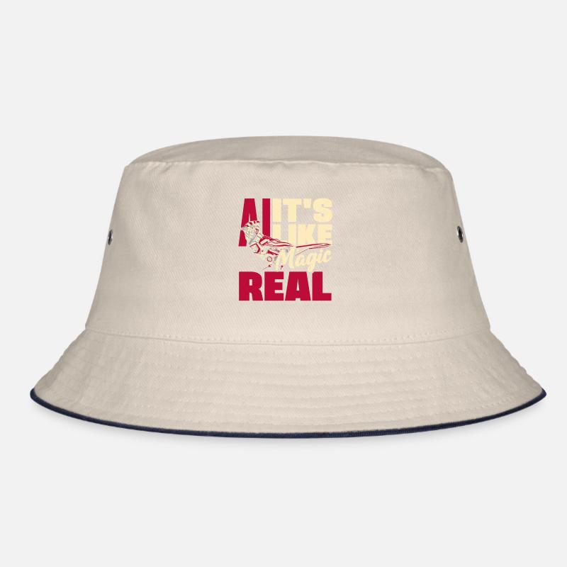 Ai It's Like Magic But Real Computer Science Bucket Hat