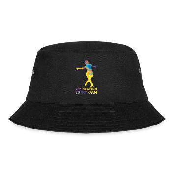 Eis Skating -Skater Eisschild Skate Girl - Bucket Hat - Schwarz - Vorne - Lela (165cm)