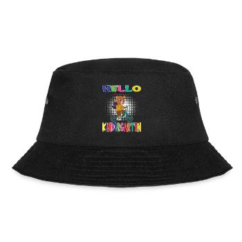 Kindergarten Child Kindergarten Gift - Bucket Hat - black - Front - Lela (165cm)