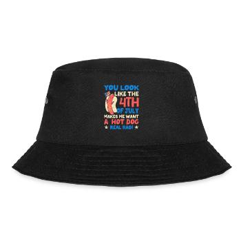 They look like July 4 makes me want a - Bucket Hat - black - Front - Lela (165cm)