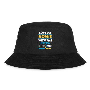 Down syndrome Love my extra - Bucket Hat - black - Front - Lela (165cm)