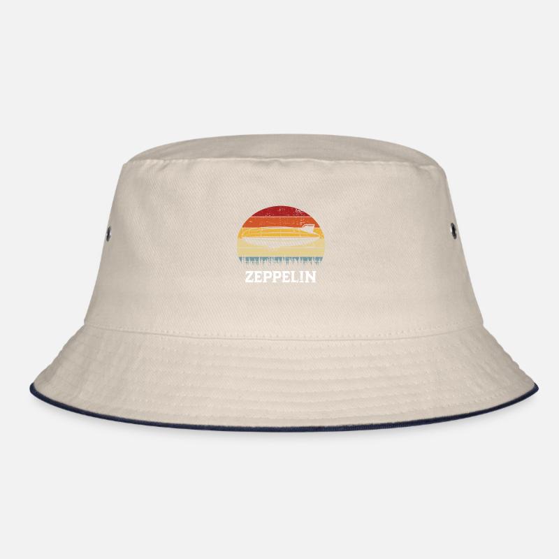 Zeppelin Flugzeugluftschiff Leitbarer Luftfahrt Bucket Hat