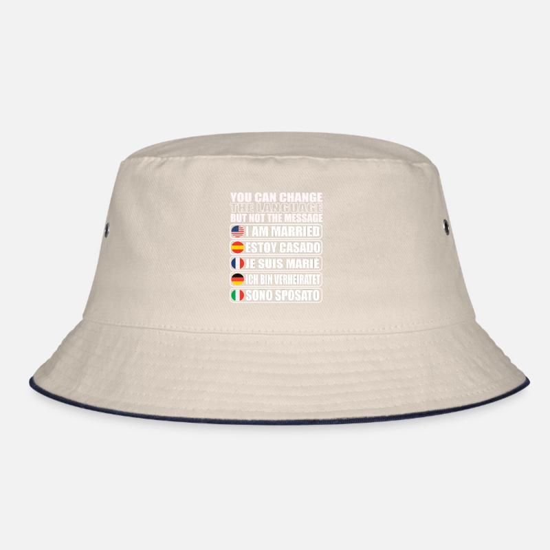 Geschenkidee für verheirateten mann oder frau Bucket Hat