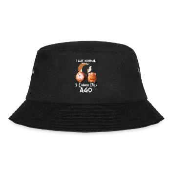 Guinea pig lover furry potato - Bucket Hat - black - Front - Lela (165cm)