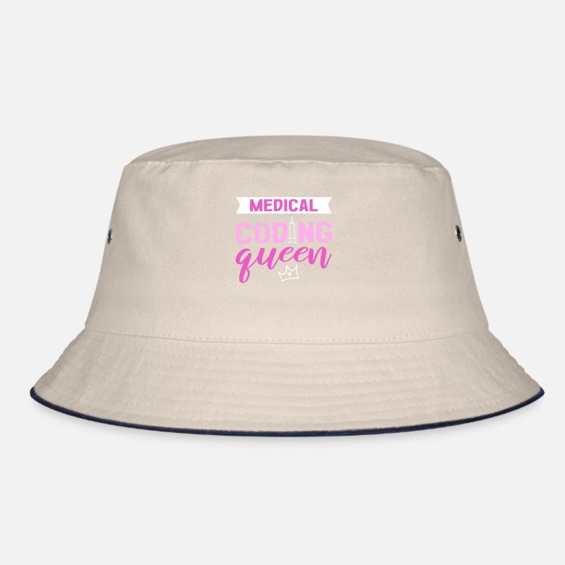 Medical Coding Queen Clinical Coder Medical Coder Bucket Hat
