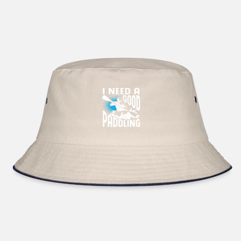 Rafting Floß Geschenk Paddler Rafting Bucket Hat
