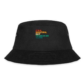 Introverted Gift Sarcastic Introverted - Bucket Hat - black - Front - Lela (165cm)