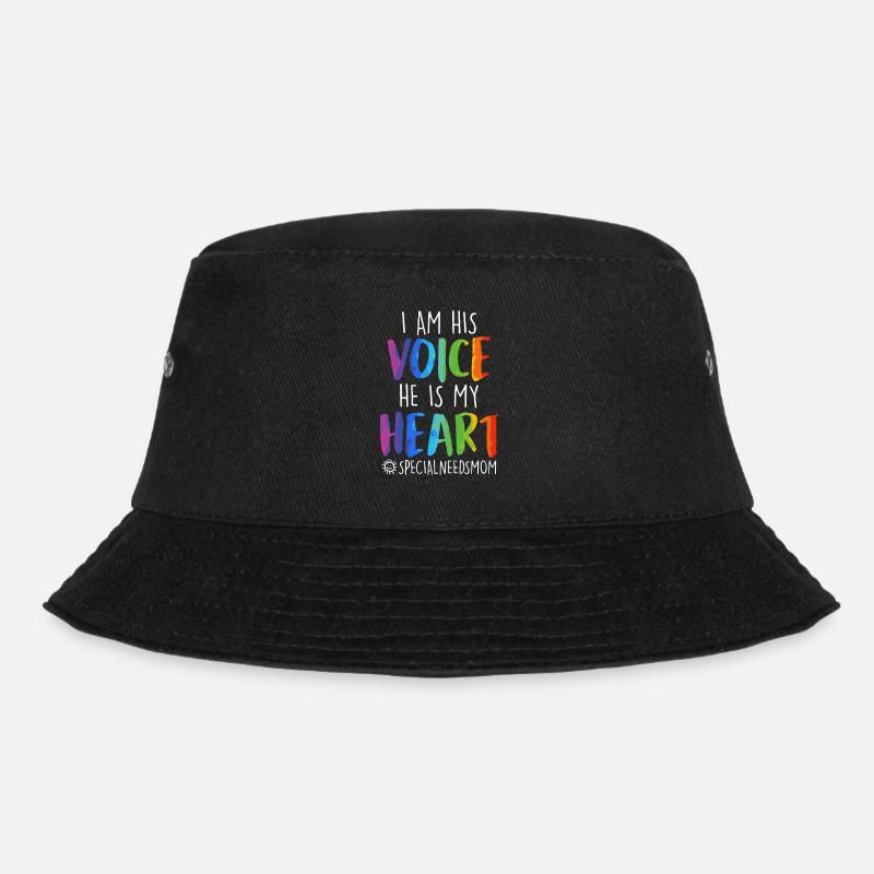 Inklusion Akzeptanz Mutter von benachteiligtem - Bucket Hat - Schwarz