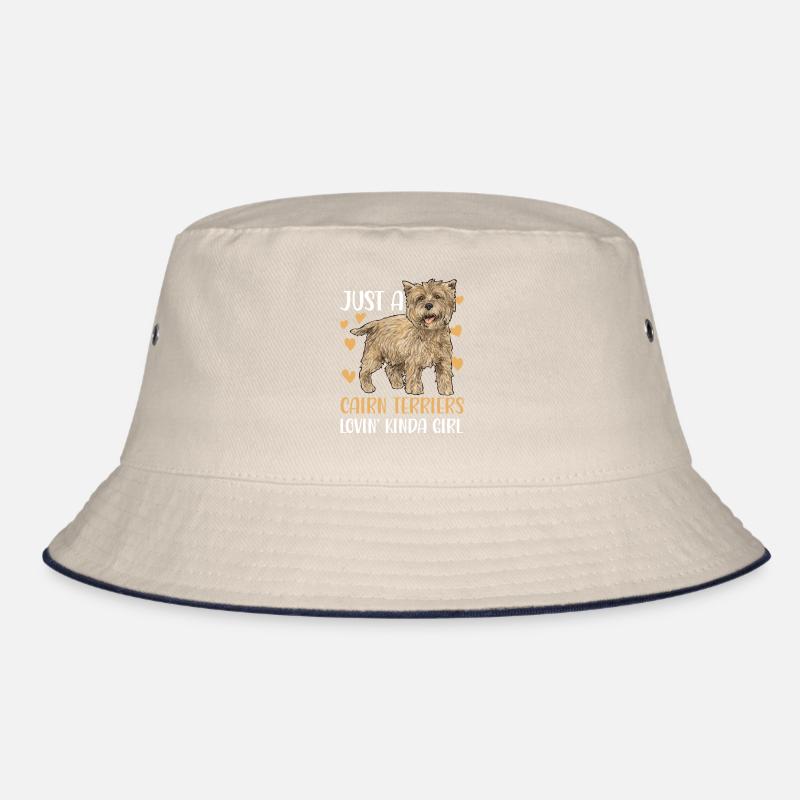 Cairn Terrier Hund Bucket Hat