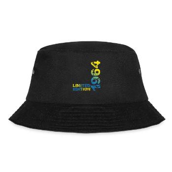 1964 Limited Edition Geburtstag Geschenk Frau Mann - Bucket Hat - Schwarz - Vorne - Lela (165cm)