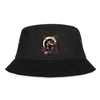 Baka Racoon 6 - Bucket Hat - black - Front - Lela (165cm)