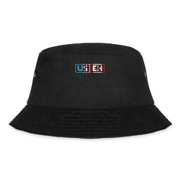 USA Pride US Flag Day USEH Canadian Canada - Bucket Hat - black - Front - Lela (165cm)