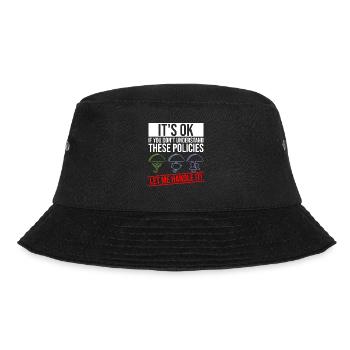 Design Von Versicherungsagenten Für - Bucket Hat - Schwarz - Vorne - Lela (165cm)