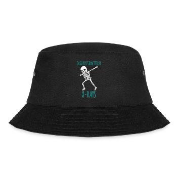 Röntgen Radiologie Röntgenbild - Bucket Hat - Schwarz - Vorne - Lela (165cm)