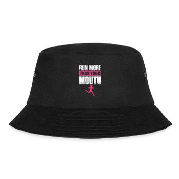 Run - Bucket Hat - black - Front - Lela (165cm)