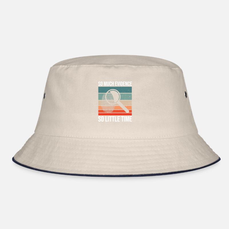 Forensic Scientist Design Für Forensic Analyst Bucket Hat
